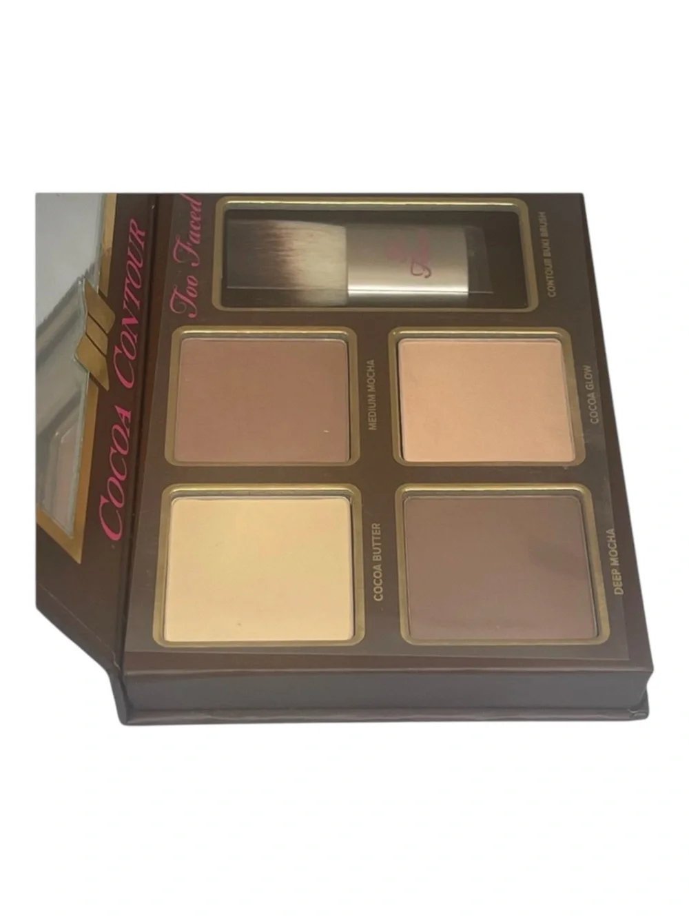 VHTF: new Too Faced ㋛ Cocoa Contour Face Palette Kit ㋛ Baby Buki Brush ㋛ 4 Color
